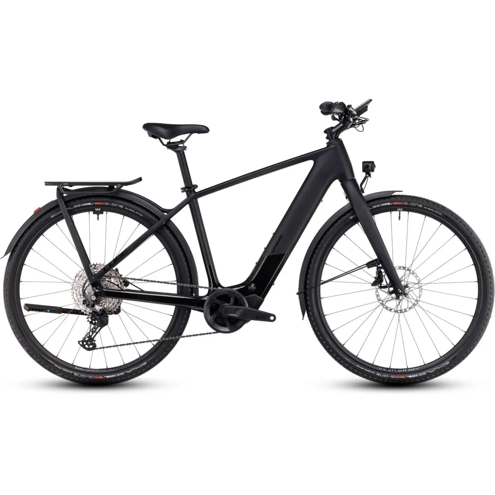 2025 Cube Kathmandu Hybrid C:62 Slx 400X Carbon Electric Bike in Black