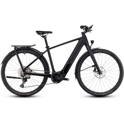 2025 Cube Kathmandu Hybrid C:62 Slx 400X Carbon Electric Bike in Black
