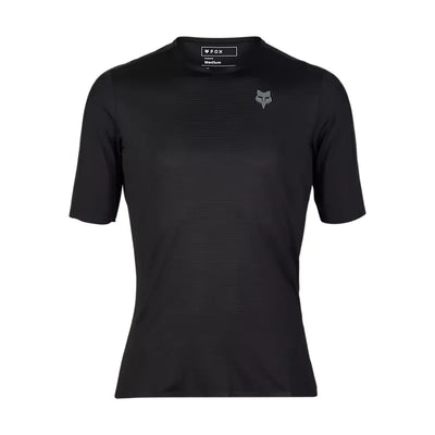 Fox Racing Flexair Ascent Short Sleeve Jersey in Black