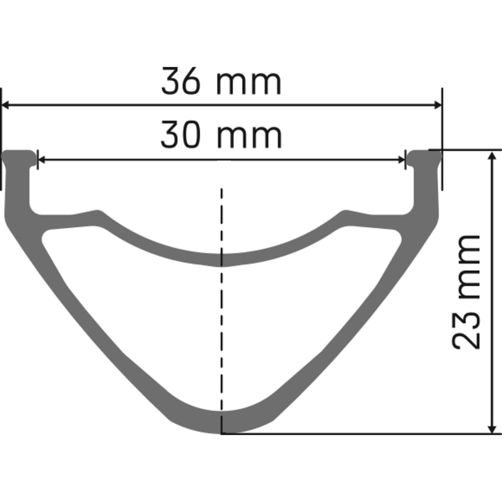 DT Swiss FR 571 SBWT disc-specific Presta-drilled