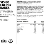 Science In Sport GO Energy Bake - box of 12 bars - strawberry