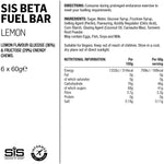 SIS Beta Fuel Energy Chew - box of 6 x 60g - lemon