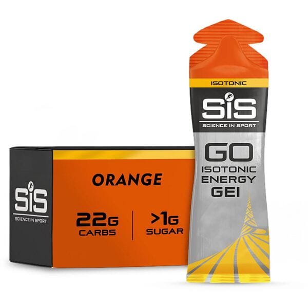 Science In Sport GO Isotonic Energy Gel - box of 30 gels - orange