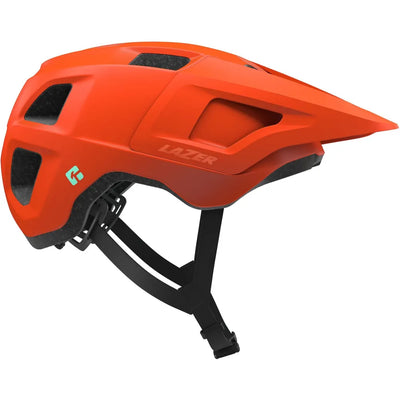 Lazer Lupo KinetiCore Mountain Bike Helmet in Orange