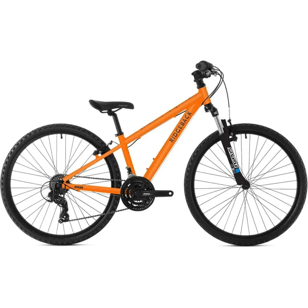 Ridgeback MX26 26 Inch Kids Mountain Bike in Zesty Orange