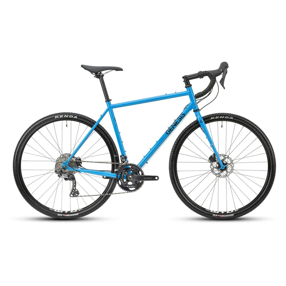 Genesis Croix De Fer 40 Steel Gravel Bike in Blue