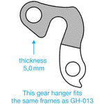 M Part Gear Hanger various bike brands