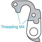 M Part Gear Hanger Trek