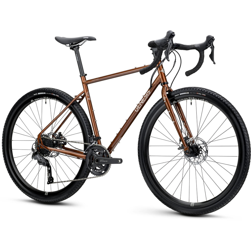 Genesis Croix De Fer 10 Steel Gravel Bike in Brown