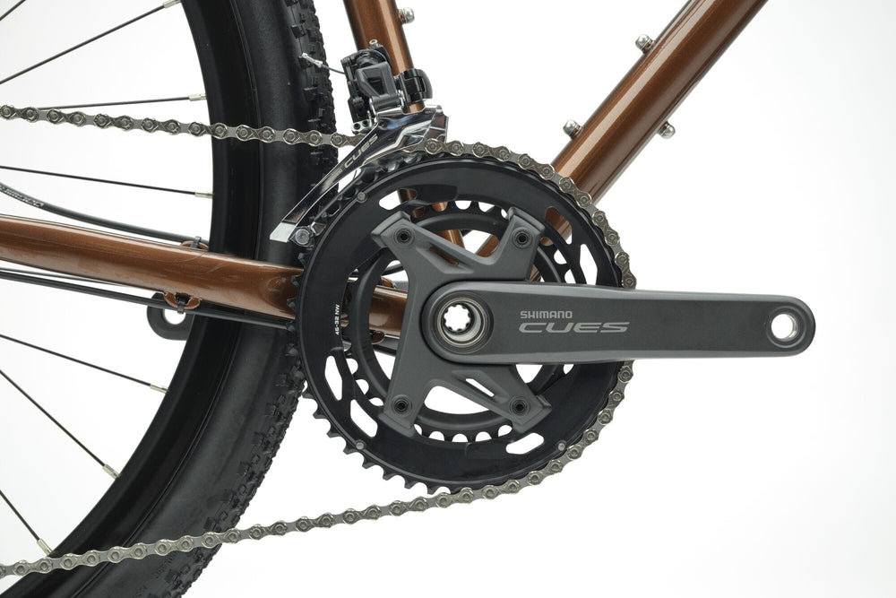 Genesis Croix De Fer 10 Steel Gravel Bike in Brown