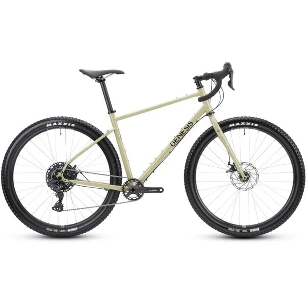 2025 Genesis Vagabond 10 Steel Gravel Bike in Beige