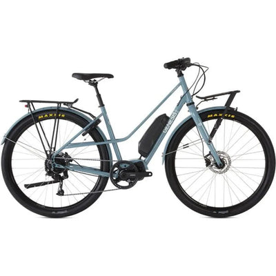 Genesis Columbia Road Electric Hybrid Bike in Blue
