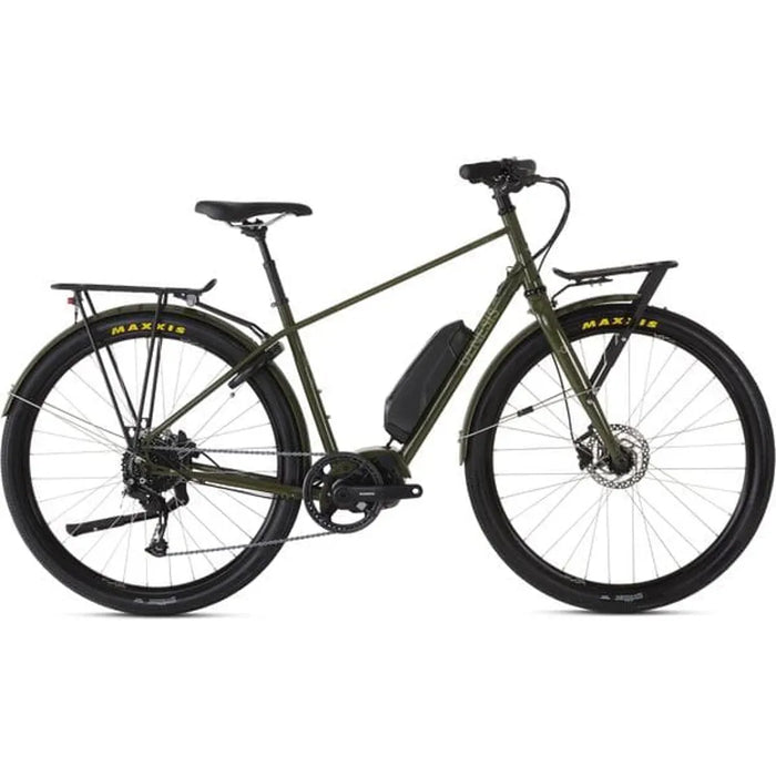 Genesis Smithfield Electric Hybrid Bike in Green