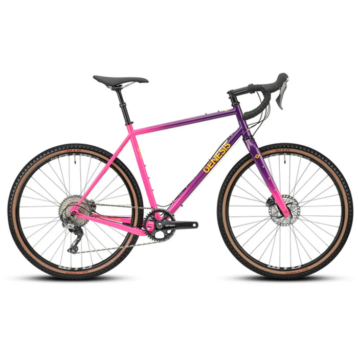 Genesis Fugio 30 GRX Steel Gravel Bike in Purple