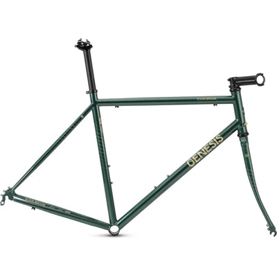 Genesis Equilibrium 725 Steel Rim Brake Road Bike Frameset in Green