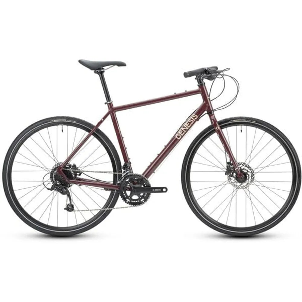 Genesis Broadway Alloy Hybrid Bike in Red