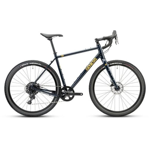 2024 Genesis Fugio 30 Apex 1x Alloy Gravel Bike in Dark Blue