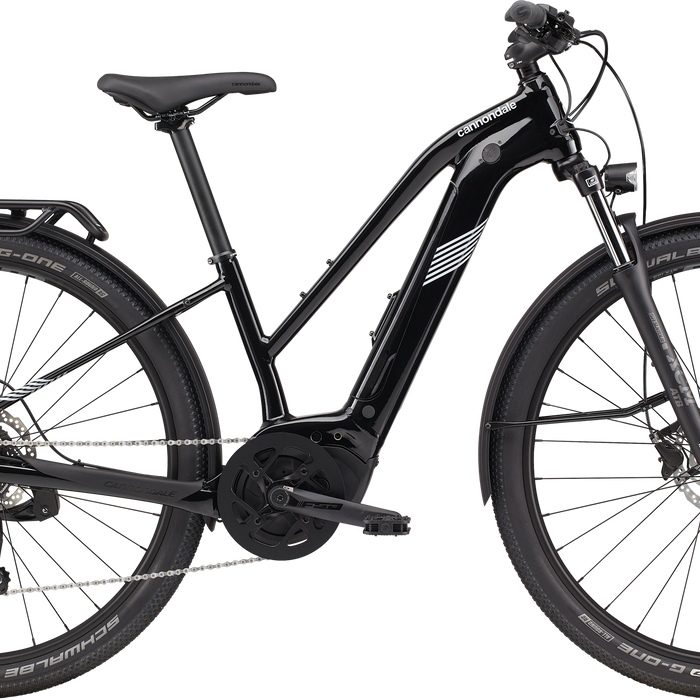 Cannondale Tesoro Neo X 3 Remixte Electric Hybrid Bike in Black