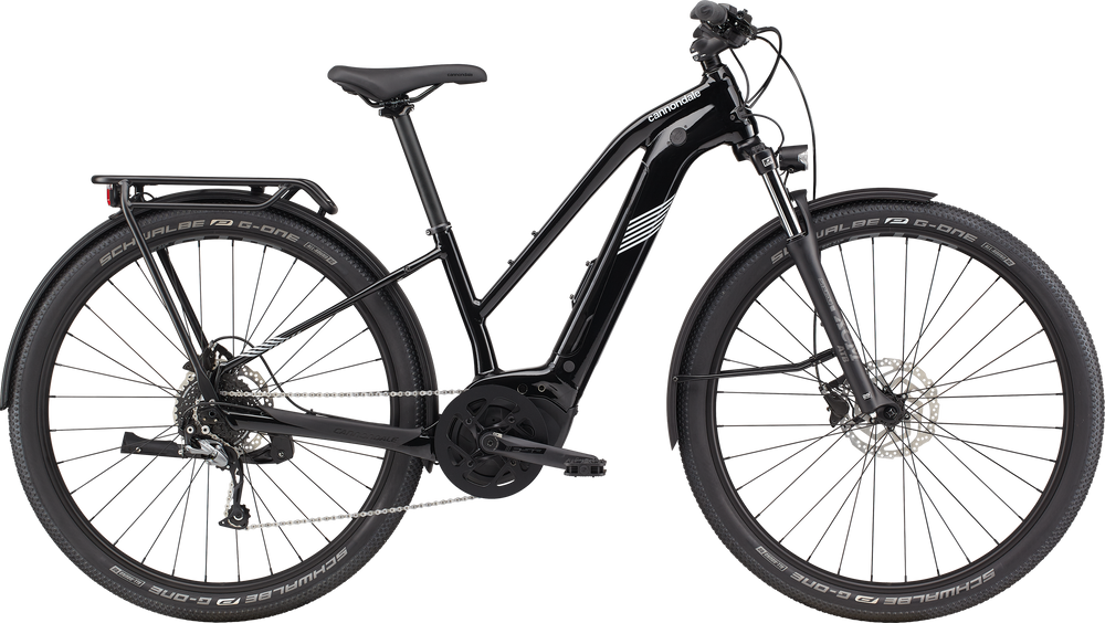 Cannondale Tesoro Neo X 3 Remixte Electric Hybrid Bike in Black