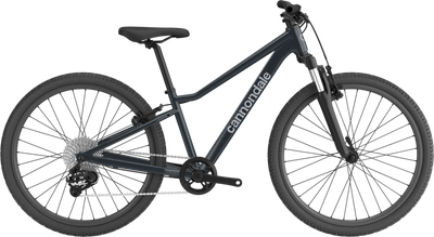 2026 Cannondale Kids Trail 26 Kids Bike in Tungsten Blue, side view