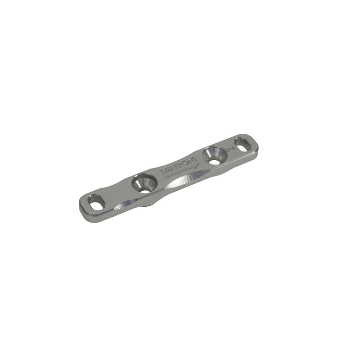 Hope Mount Z-FM Caliper To Flatmount Front-160 - Black - Silver