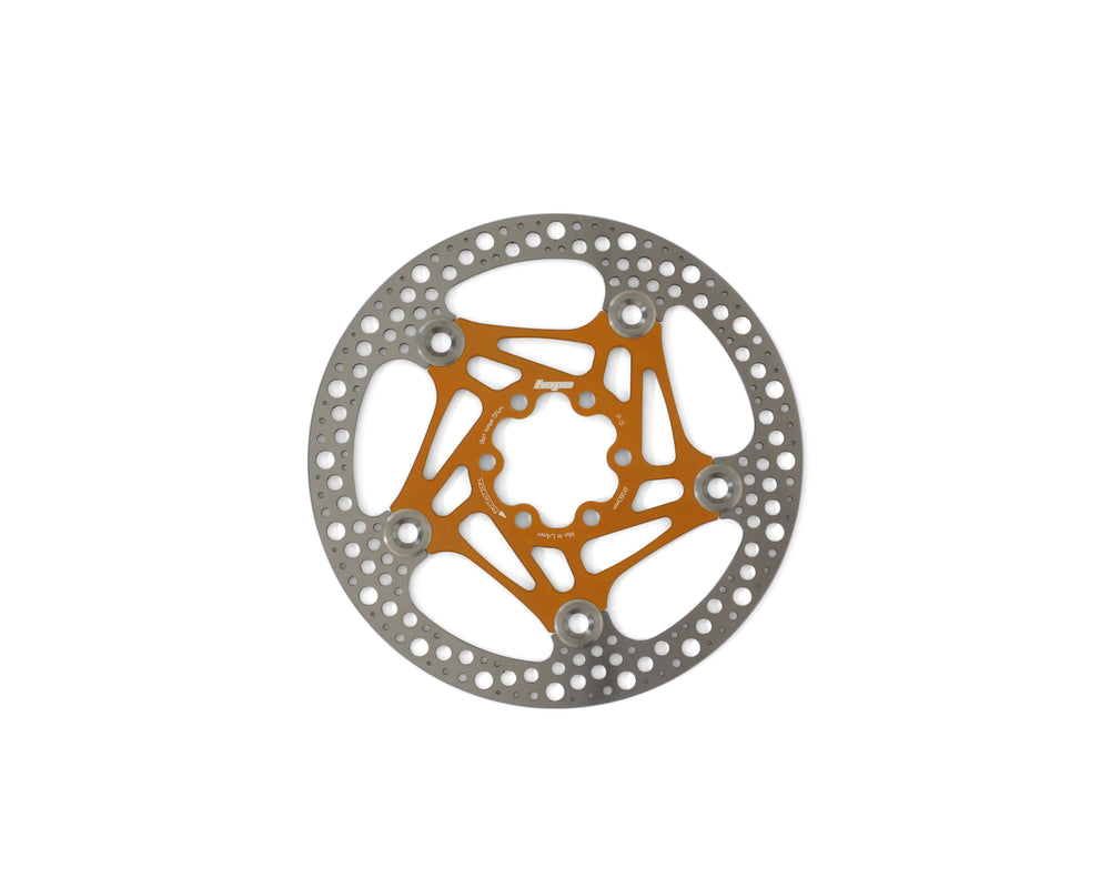 Hope Road 6 Bolt Floating Disc - Orange