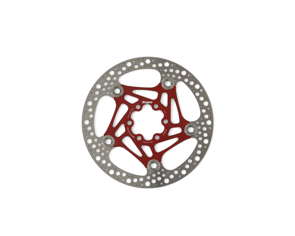 Hope Road 6 Bolt Floating Disc Red