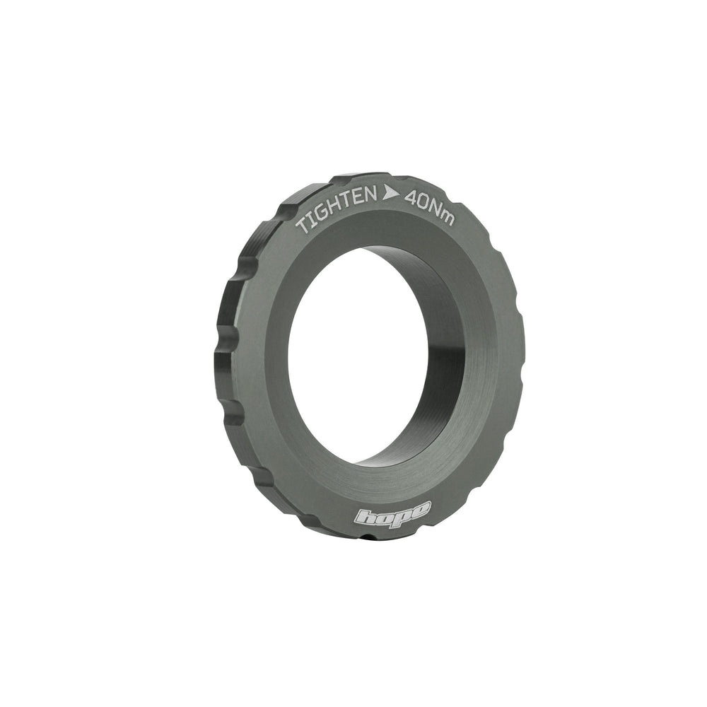 Hope Centre Lock Disc Lockring - External - Smoke