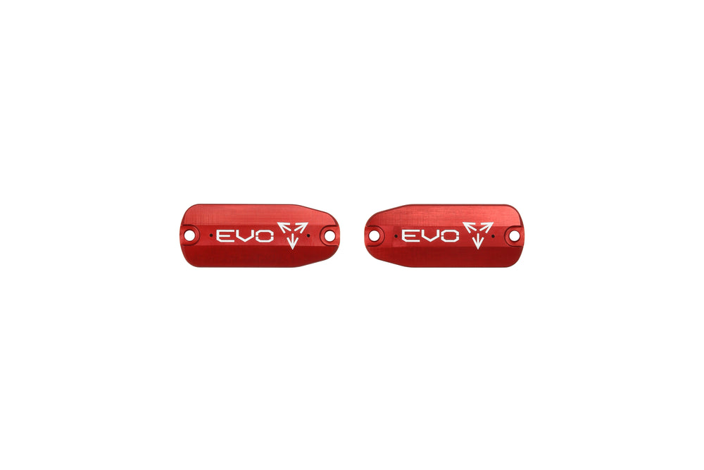 Hope Evo Lid - Pair - Red