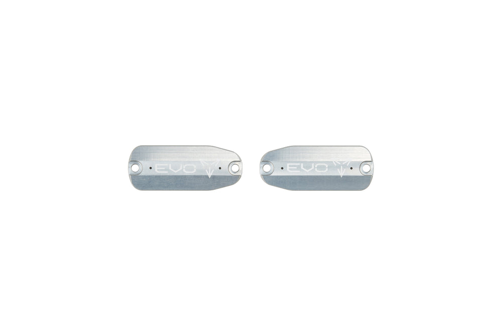 Hope Evo Lid - Pair - Silver