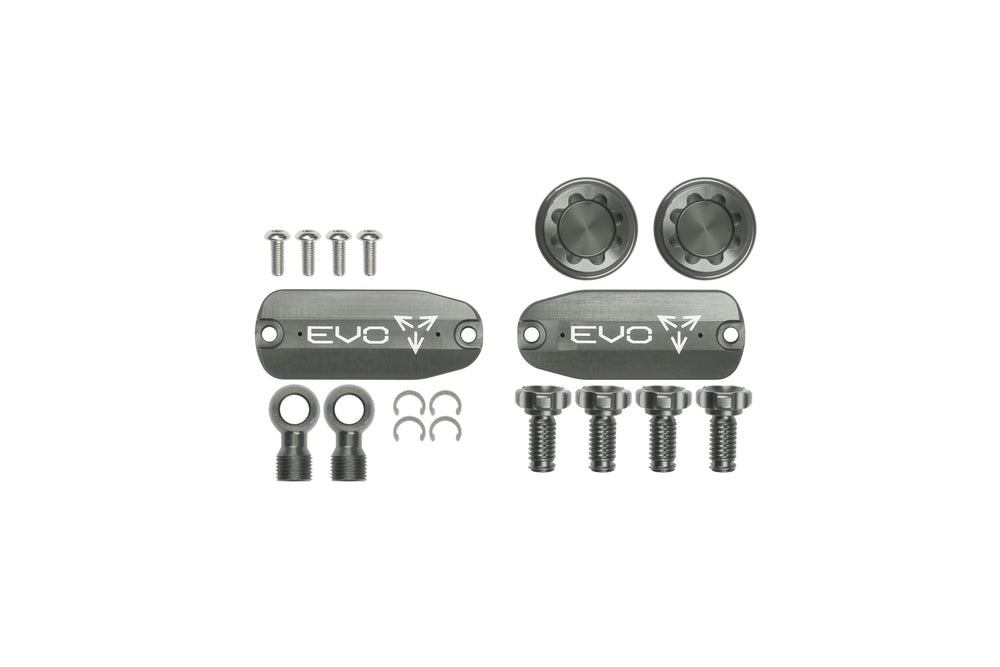 Hope Evo X2 Custom Kit - Pair - Smoke