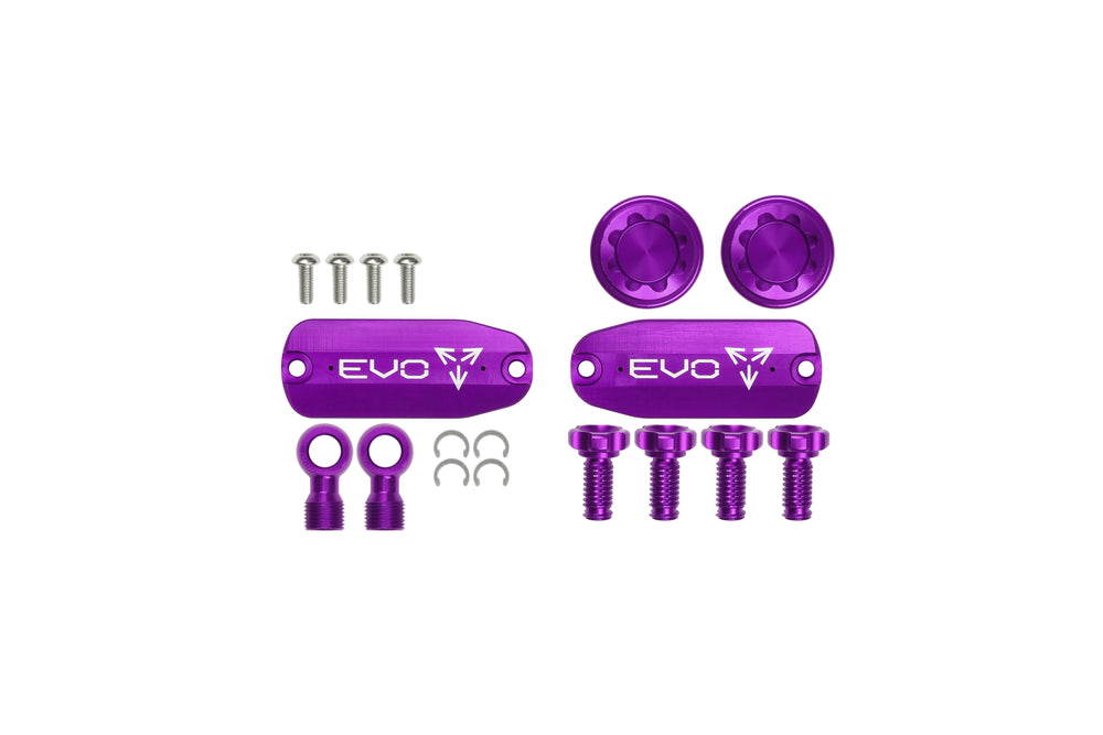 Hope Evo X2 Custom Kit - Pair - Purple