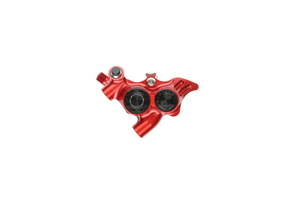 Hope RX4+ SL Caliper Complete - FM Std - DOT - Red