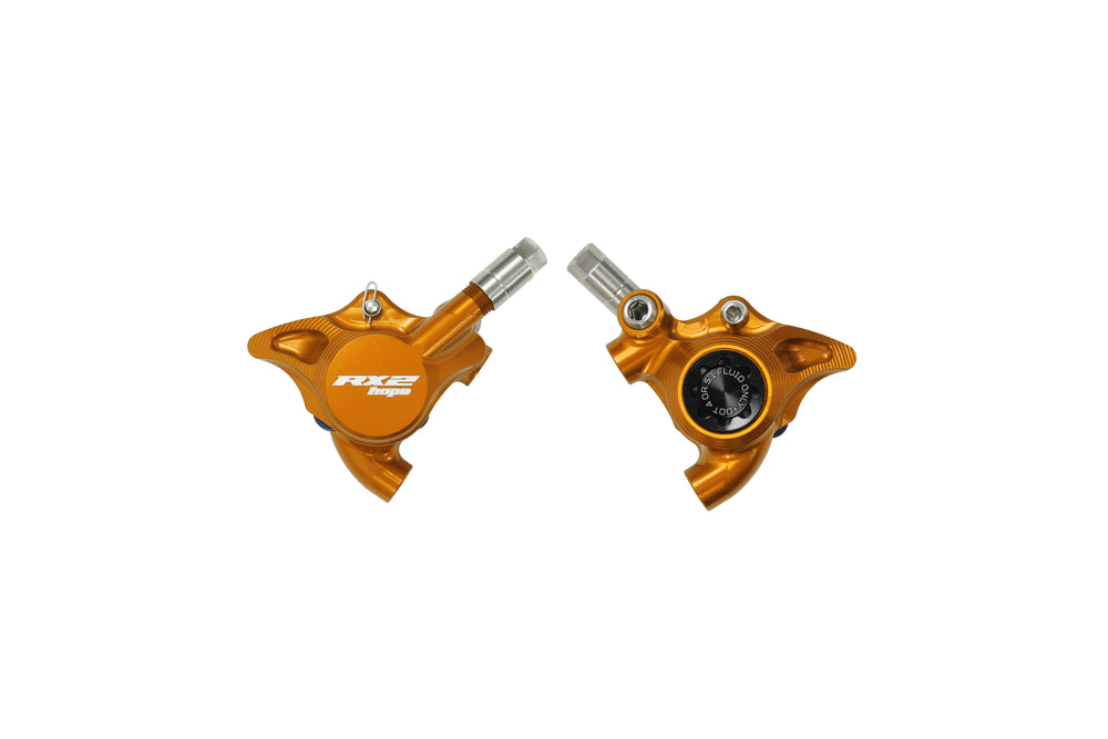 Hope RX2 Caliper Complete - FM Std - DOT - Orange