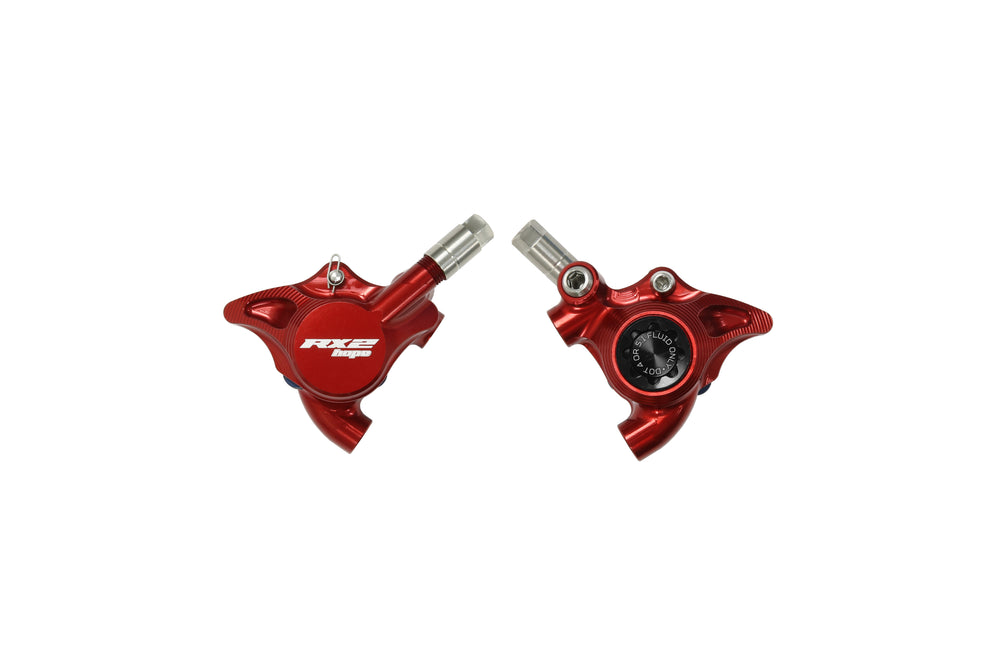 Hope RX2 Caliper Complete - FM Std - DOT - Red