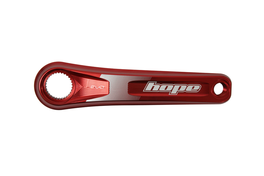 Hope Evo Crank Arm Drive-side - Red