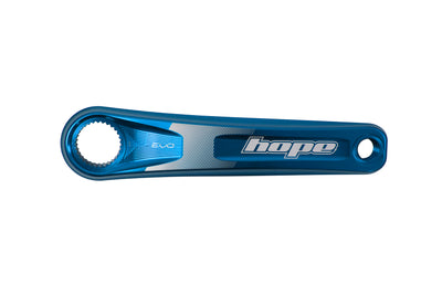 Hope Evo Crank Arm Non Drive-Side - Blue