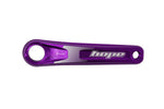 Hope Evo Crank Arm Non Drive-Side - Purple