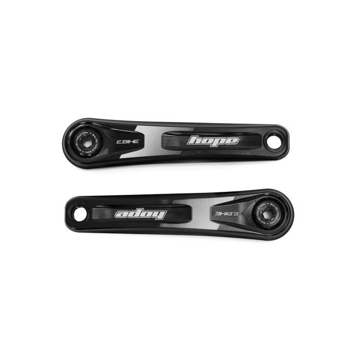 Hope E-Bike Crankset - Specialized Offset - Black