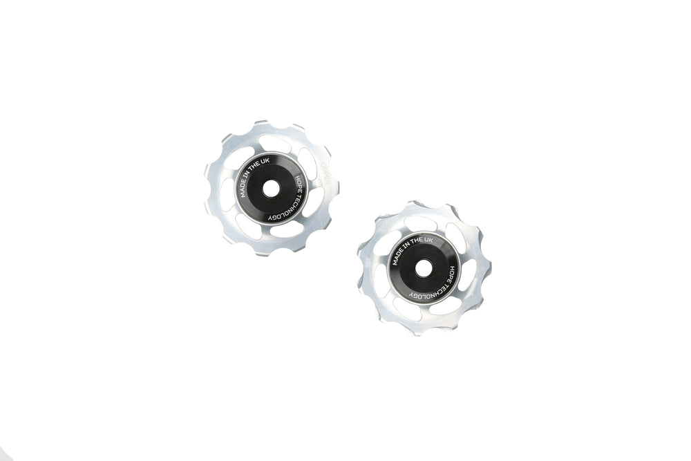 Hope 11 Tooth Jockey Wheels - Pair Silver
