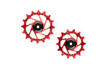 Hope 16/14T Jockey Wheels - Pair - Red
