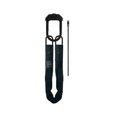 Hiplok E-Dx Chain  and  U-Lock Combo BLACK 10mm/110cm