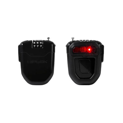 Hiplok FLX Wearable Retractable Combination Lock with Integrated Light