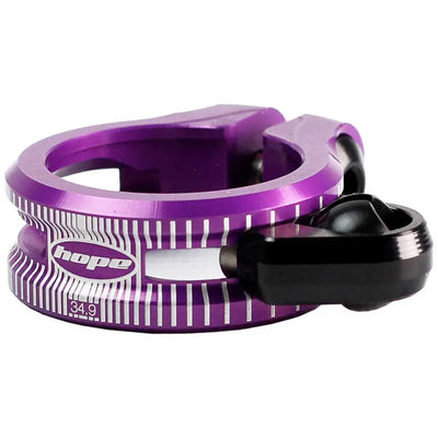 Hope Dropper Seat Clamp in Purple