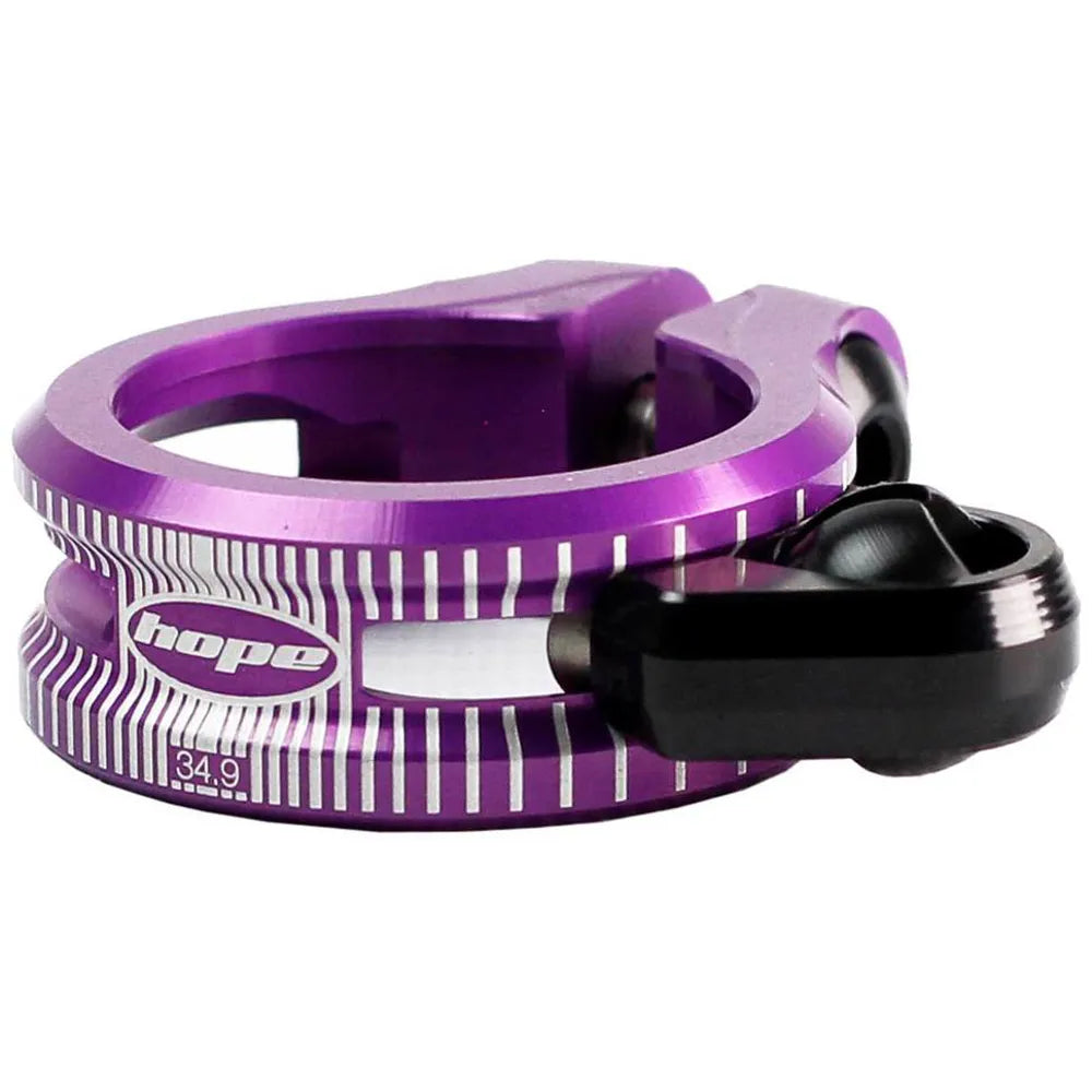 Hope Dropper Seat Clamp in Purple