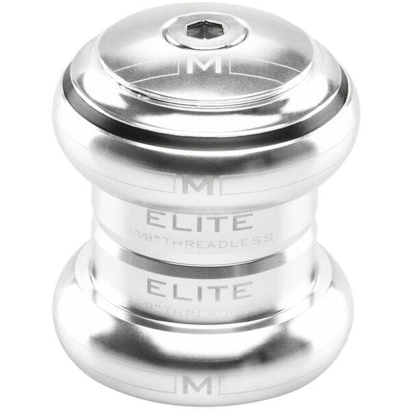 M Part Elite Threadless Headset 1-1/8 inch, Silver - image 1