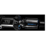 DT Swiss HU 1900 wheel, 25 mm rim, 135mm QR axle, 700c rear
