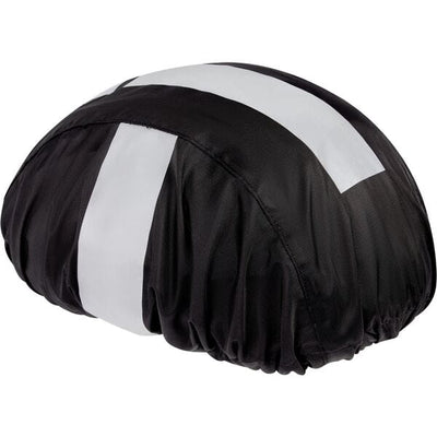 Hump Reflective Waterproof Helmet Cover - Black