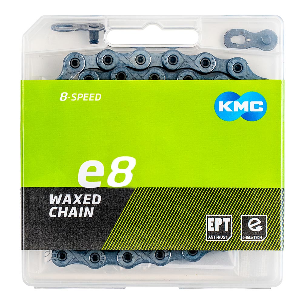 KMC E8 Turbo Pre-Waxed EPT Chain 122L