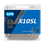 X10-SL Chain 114L Silver